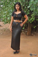 Actress Megha Sri at Kaaki Movie Press Meet